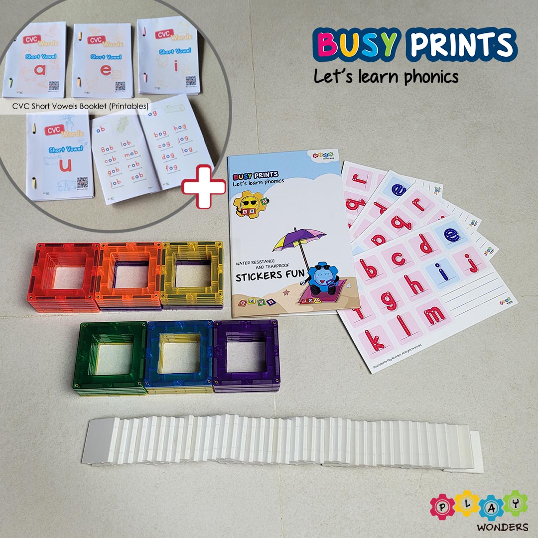 Busy Prints Series 2 - Lets Learn Phonics Bundle