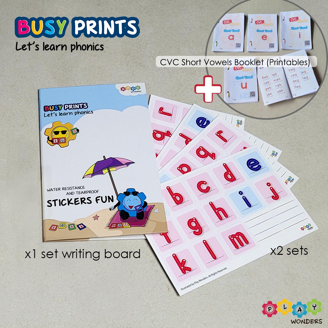Busy Prints Series 2 - Phonics (Stickers only)