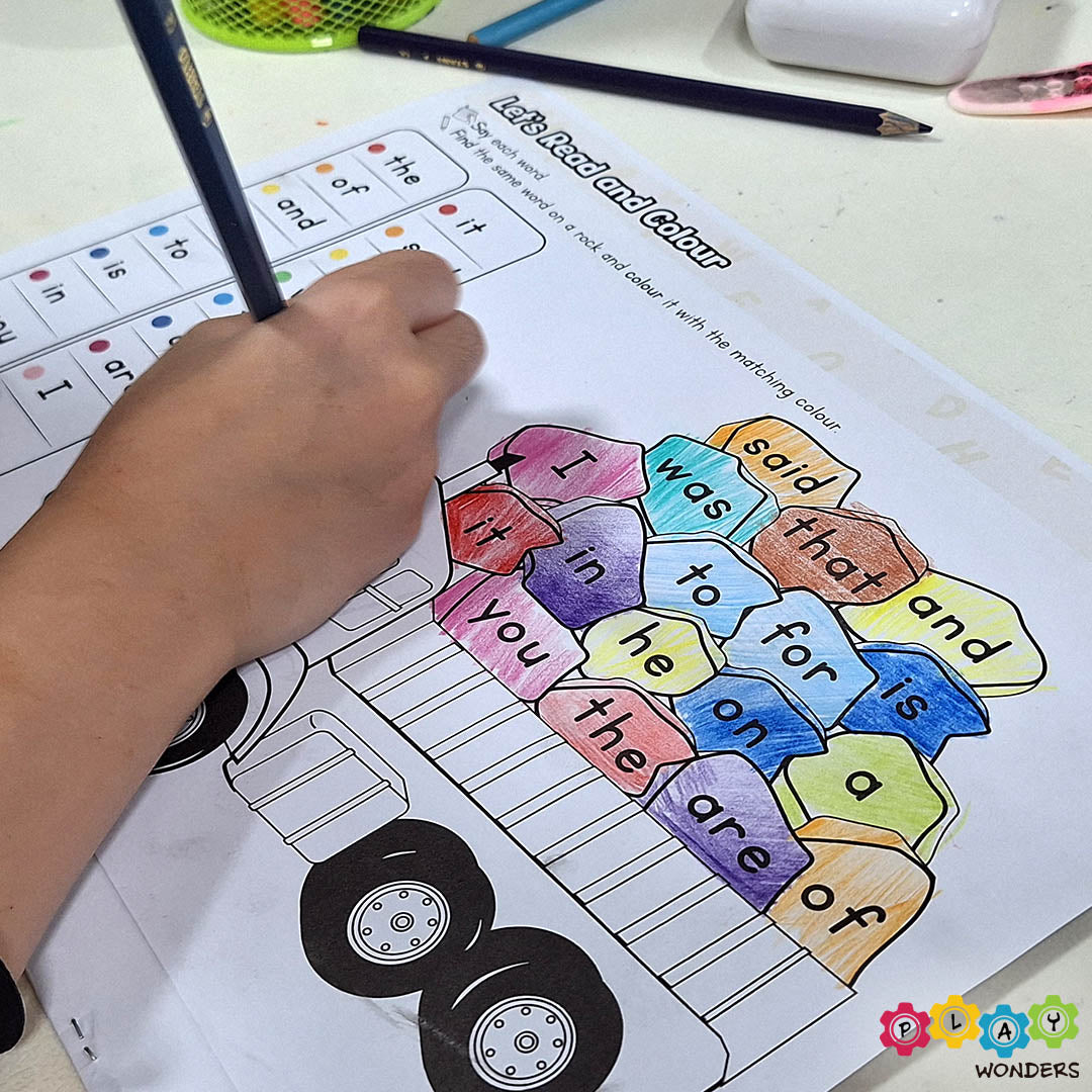 Printable: High Frequency Words (Beginner)