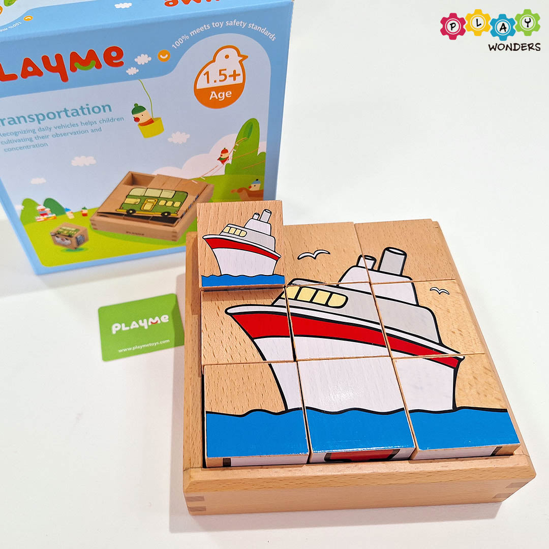 PlayMe - Transportation Cube Puzzle