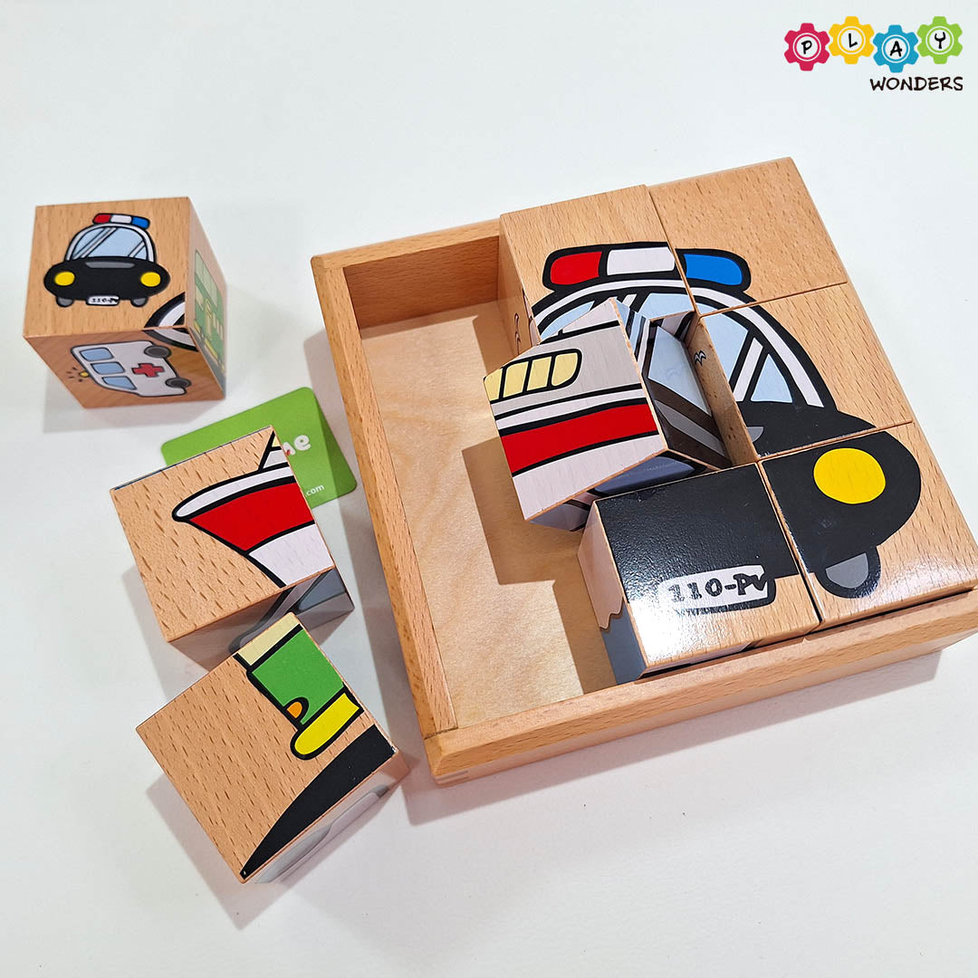 PlayMe - Transportation Cube Puzzle