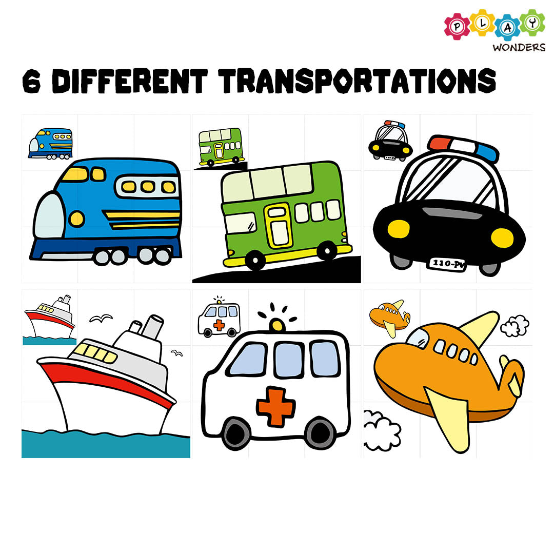 PlayMe - Transportation Cube Puzzle