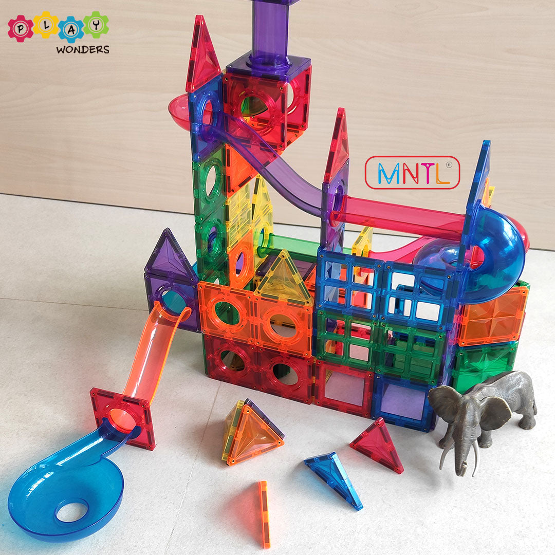 MNTL- Magnetic Marble Run (100 Pieces)