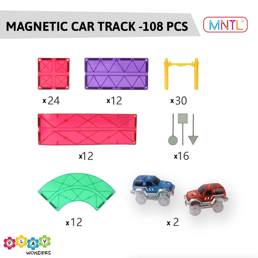MNTL - Magnetic Car Track Series