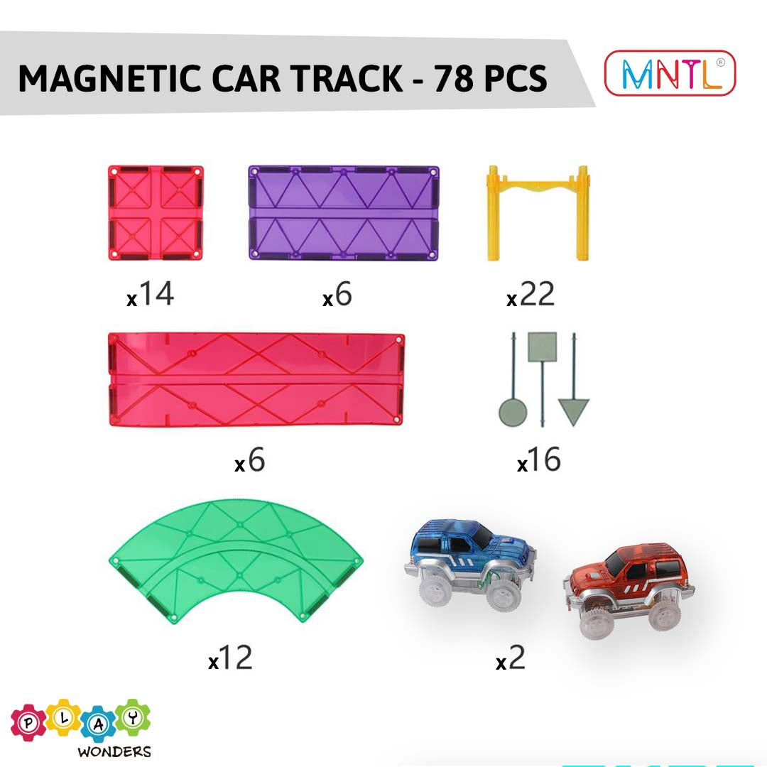 MNTL - Magnetic Car Track Series