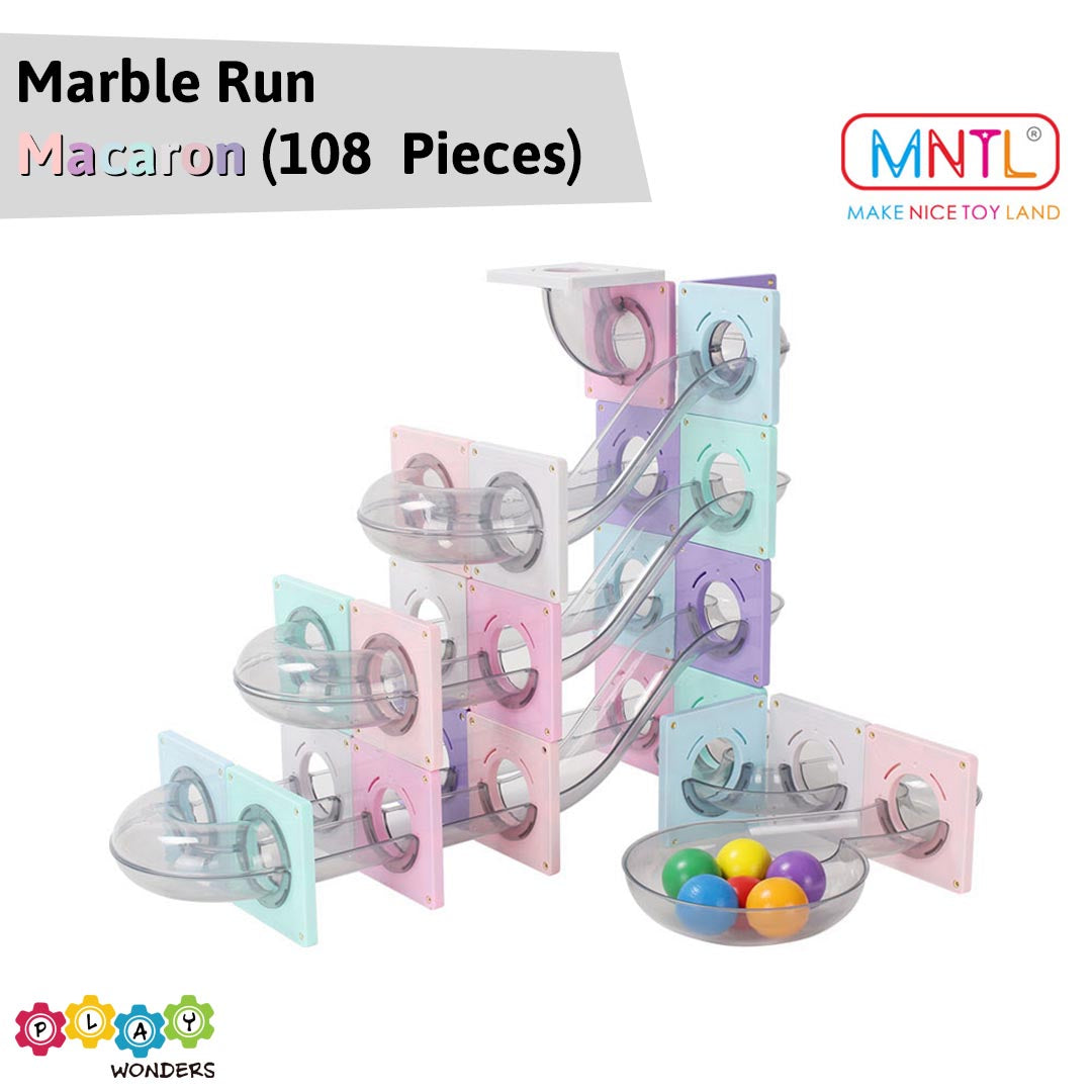 MNTL - Marble Run Macaron (108 Pieces)