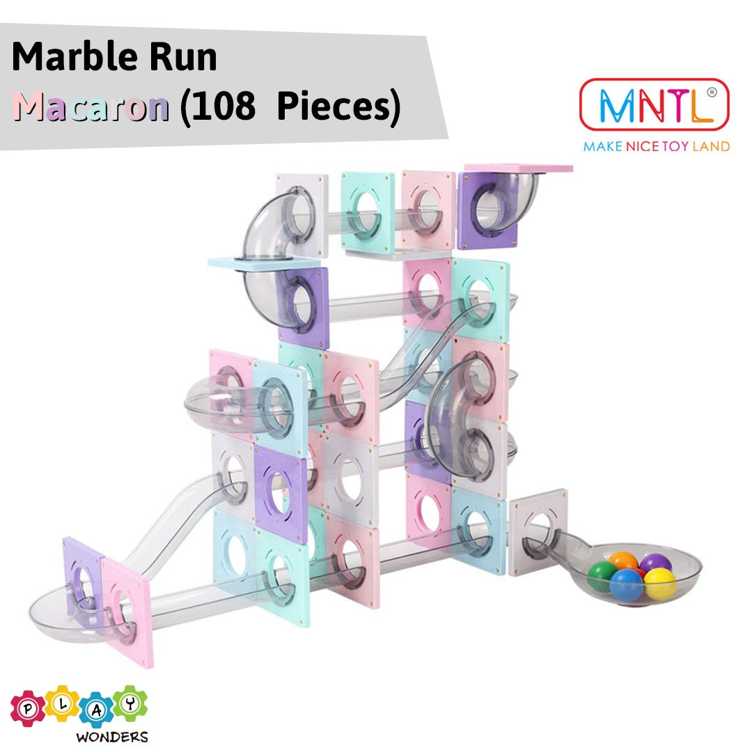 MNTL - Marble Run Macaron (108 Pieces)