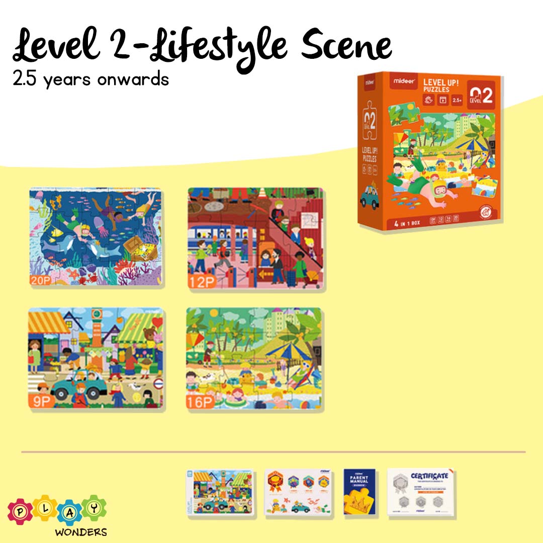 Mideer Steps Puzzles