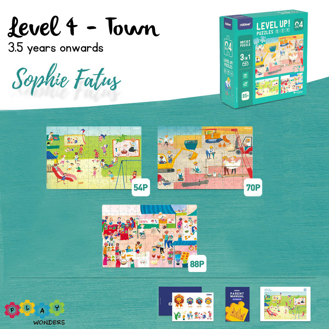 Mideer Steps Puzzles