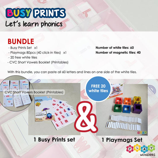 Busy Prints Series 2 - Lets Learn Phonics Bundle