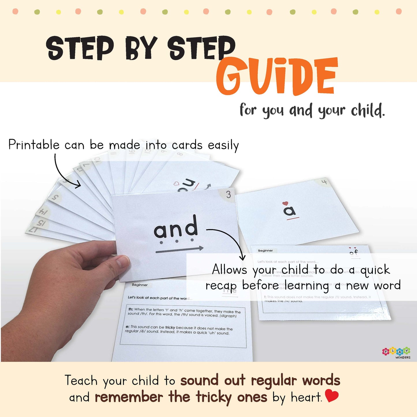 Printable: High Frequency Words (Beginner)