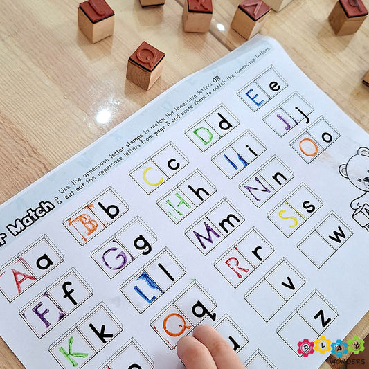 Printable: Letter Matching (Uppercase and Lowercase)