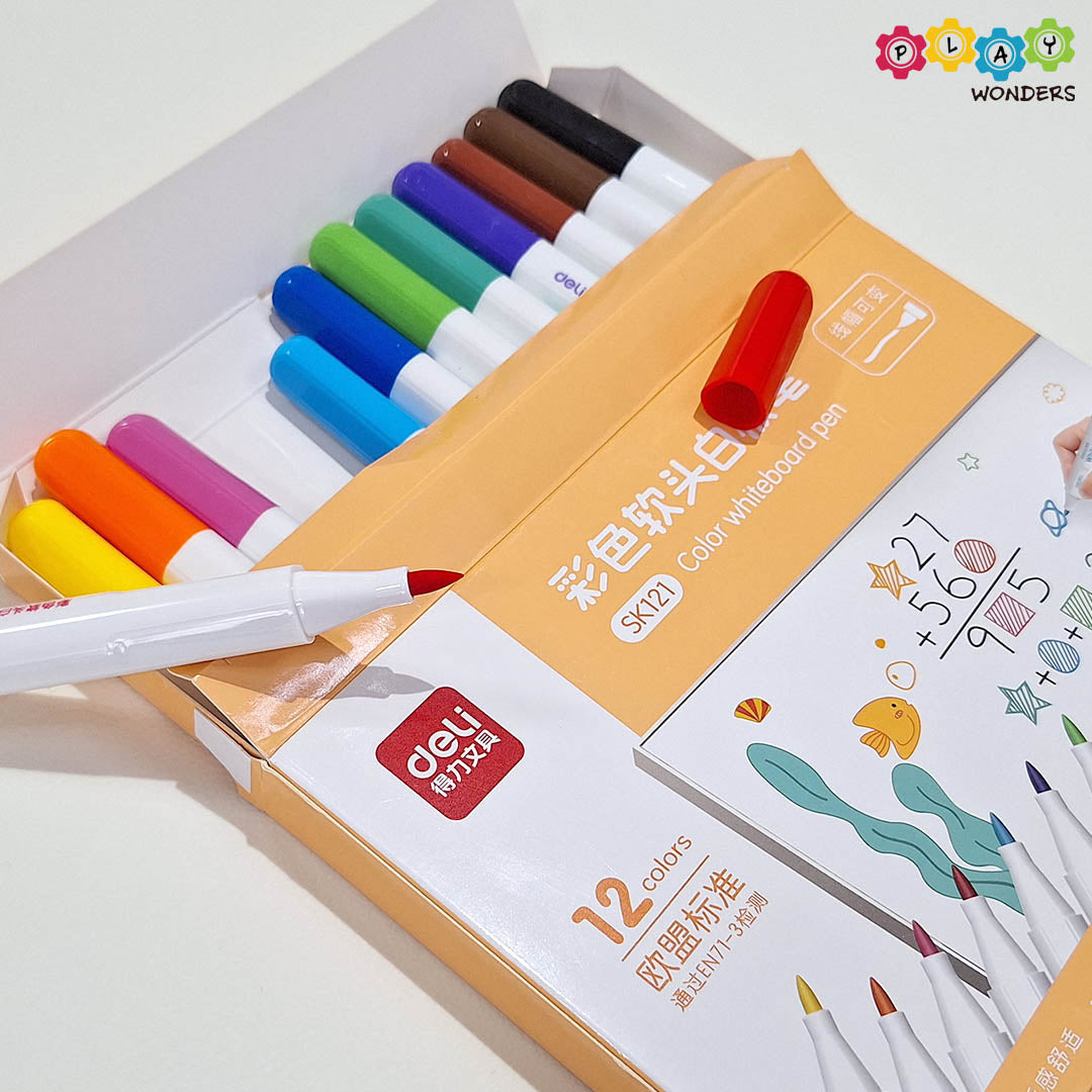 Coloured Whiteboard Markers (BOLD)