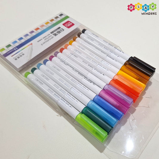 Coloured Whiteboard Markers (FINE)