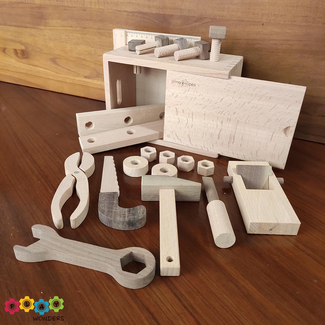 Wooden Construction Set Toys