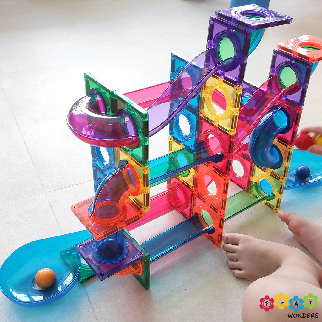 MNTL- Magnetic Marble Run (100 Pieces)