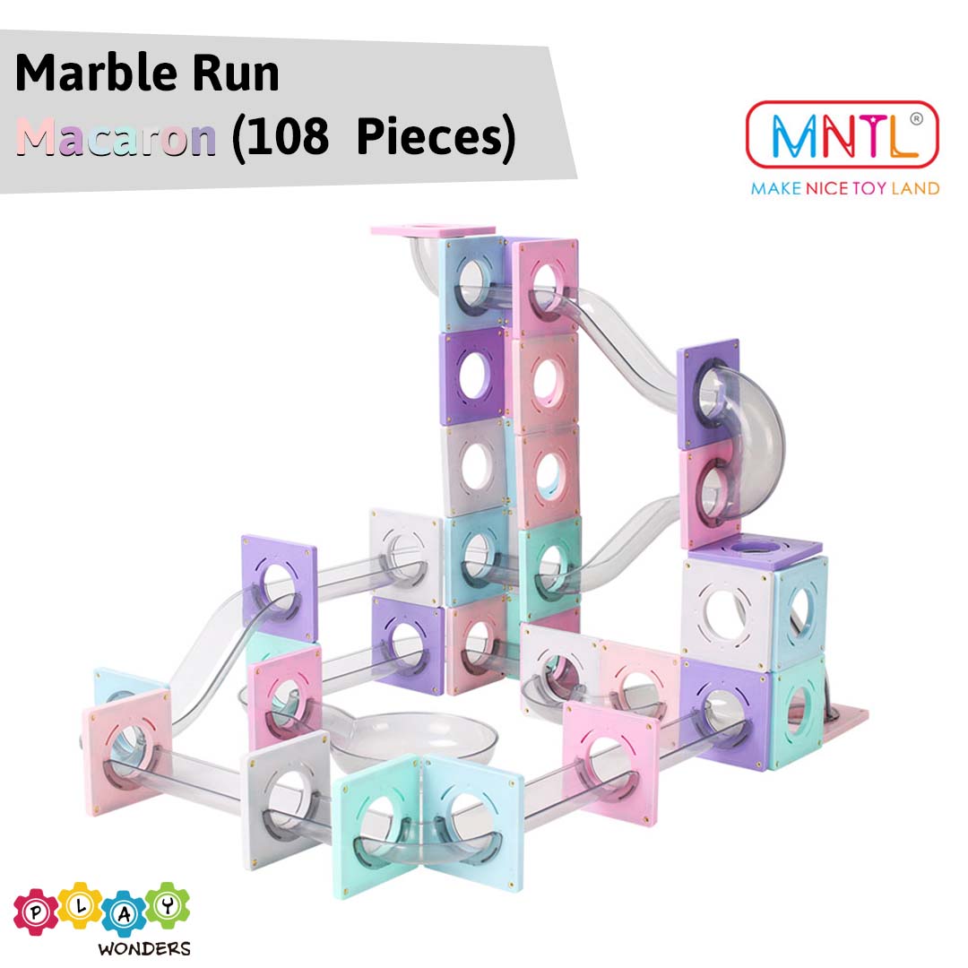 MNTL - Marble Run Macaron (108 Pieces)
